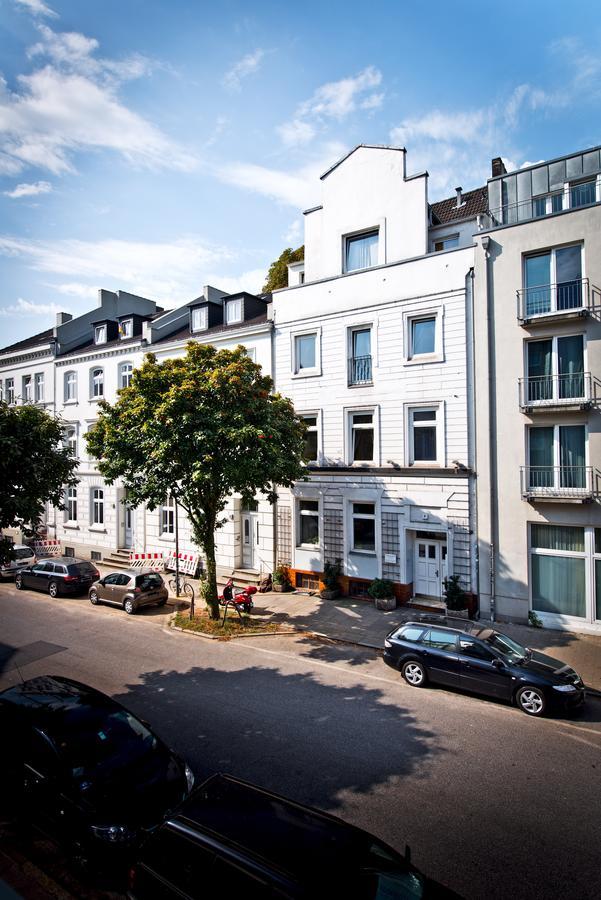 St. Pauli Lodge Townhouse Hamburg-Harburg Exteriör bild